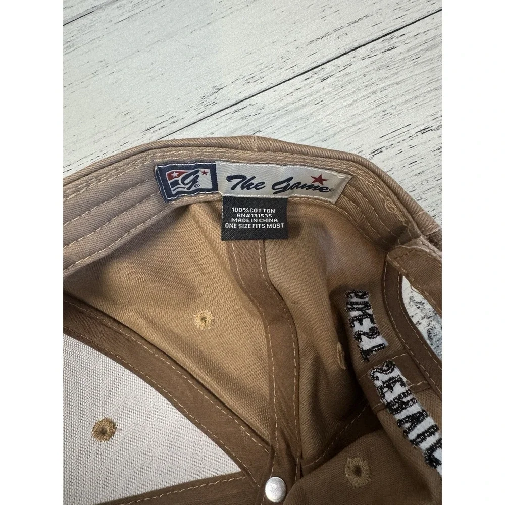 Indianapolis Motor Speedway Indy Car Race‎ Tan Adjustable Ball Cap Hat